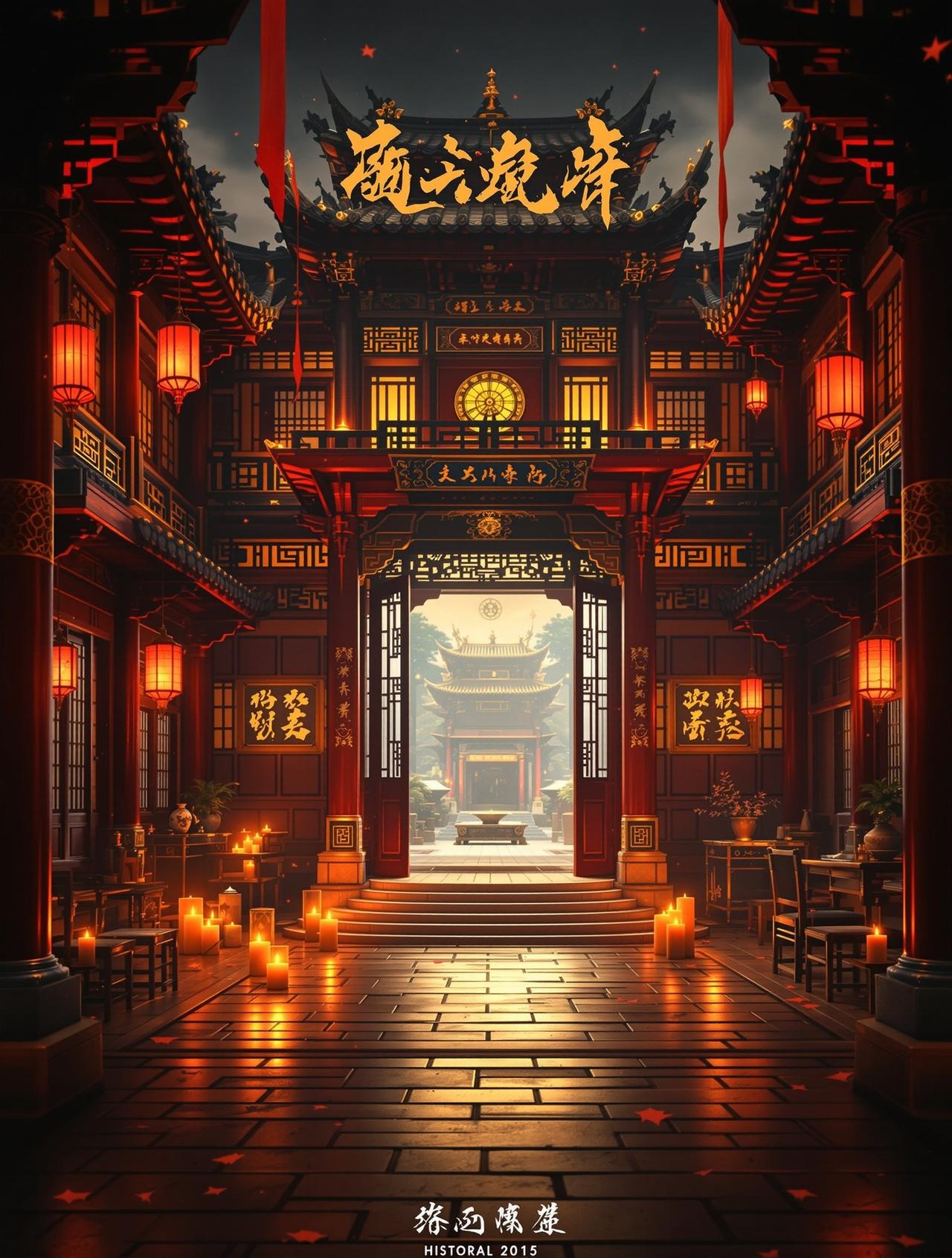 漫剧AI热播作品《长安十二钥》海报 — 一把神秘钥匙开启长安古城千年秘密，少年侠客与公主联手破局，揭